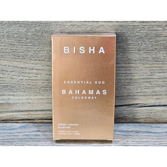 BISHA Bahamas Colorway Essential Duo Peachy Coral Blush Set - Picture 1 of 5